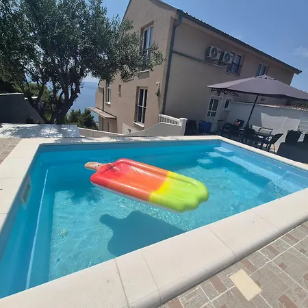 Luxury Apartment Duce With Private Pool Omis Exterior photo